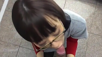 Asian Girl'S Public Humiliation: Cfnm Blowjob