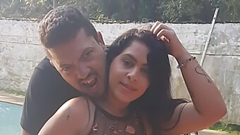 Brazilian Pornstars Unite For A Steamy Poolside Encounter