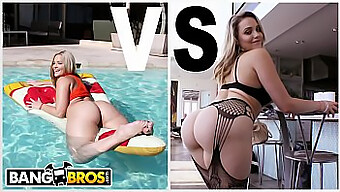 Guarda Due Splendide Bellezze Con Grandi Culi, Alexis Texas E Mia Malkova, In Una Sensuale E Intensa Battaglia Di Piacere Su Bangbros.