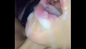 Lustful Step Cousin Enjoys A Glass Of Milk