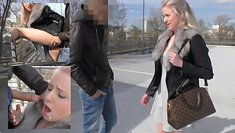 Öffentlicher Sex Vor Der Kamera Aufgenommen: Blowjob Und Cumshot Des Teens