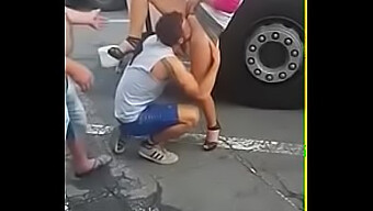 Public Suck Job For Horny Guy