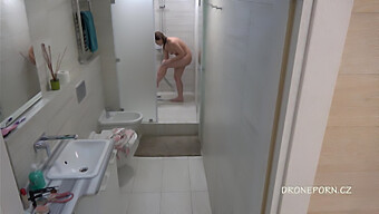 Hidden European Shower Camera Captures Teen'S Intimate Moments