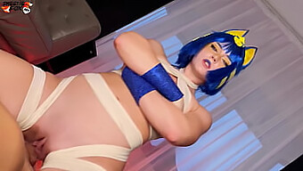 Ankha Meme Comes To Life In Real Porn Video By Sweetiefox