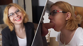 Tempting Teen: Deep Throat And Dog Style Action