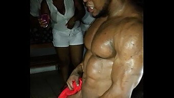 Muscular Dominican Dancer'S Erotic Routine