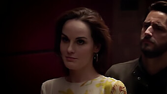 Michelle Dockery'S Naughty Demeanor In Season 1 Episode 1 With Amplified Sensual Sounds