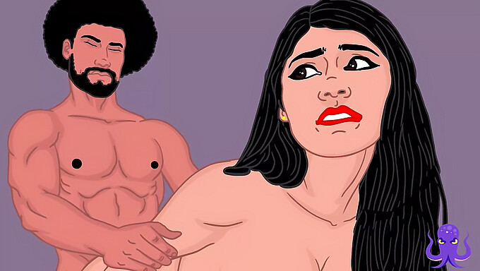 Hindi-Speaking Animated Porn Featuring A Teen With A Big Ass Gets Fucked By A Bbc