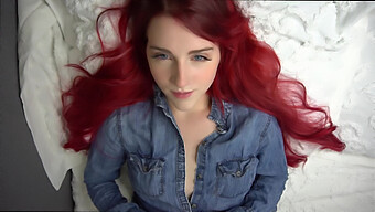 Stunning Redhead'S Intense Pleasure And Pain In Pov Solo