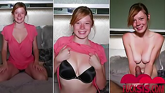 Mia Collins' Redhead Charm Shines In This Intense Oral Session