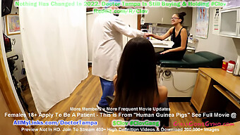 First-Time Gyno Exam For Sisters Aria Nicole And Angel Santana With Doctor Tampa