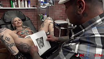 River Dawn Ink Gets A Blowjob After Getting Her Pussy Tattooed