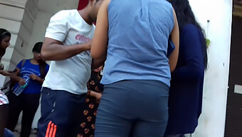 Indian Bum In Tight Jeans Gets Attention